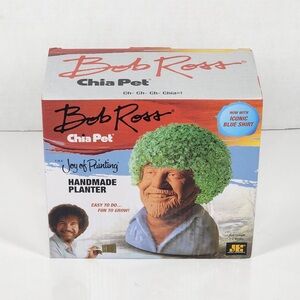 Chia Pet Decorative Planter - The Joy of Painting - Bob Ross